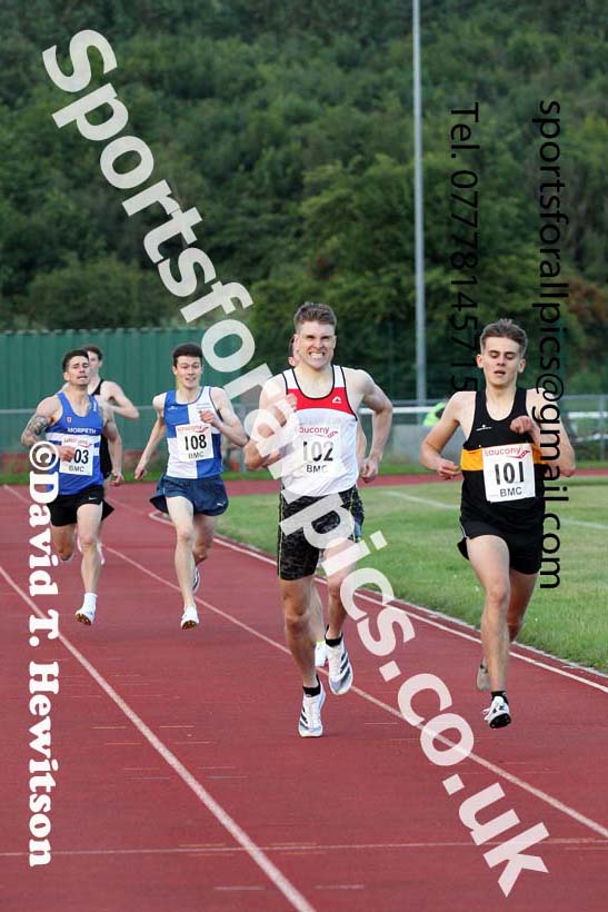 BMC 800 metes, Chester le Street, August 9th. Photo: David T. Hewitson/Sports for All Pics